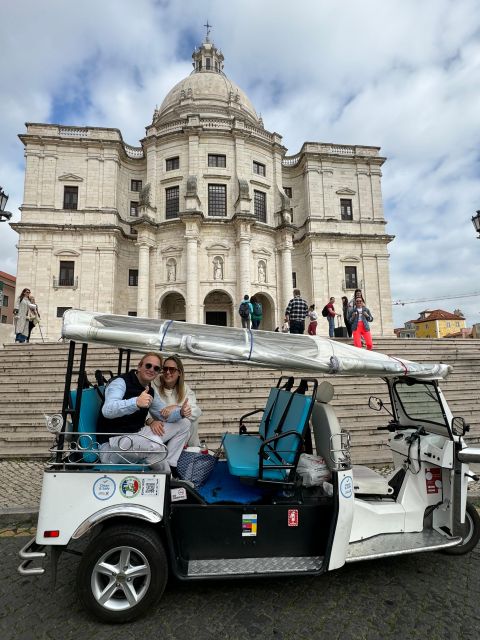 Lisbon: Belem Sightseeing Tour by Eco TukTuk - Jerónimos Monastery, where the route turns into architecture and meaning