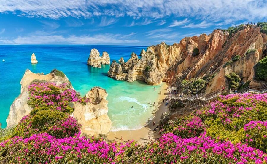 Lisbon: Benagil, Boneca Cave, Portimao & Lagos Private Tour - Benagil Sea Cave: panoramic arches, dolphins, and a possible boat upgrade