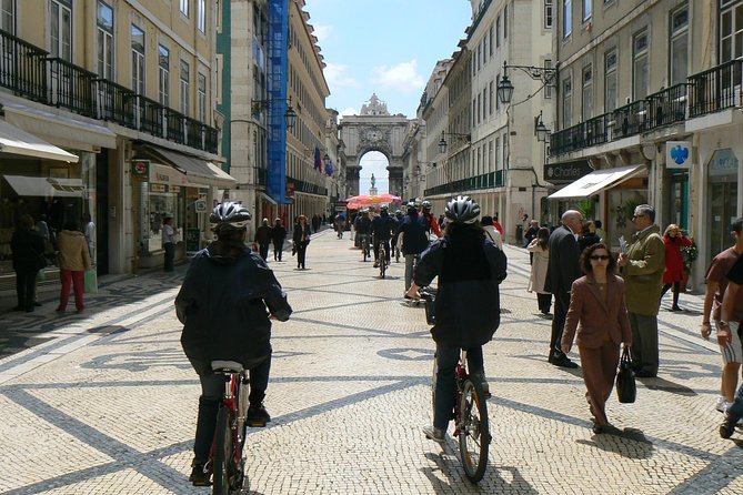 Lisbon Bike Tour: Downhill Downtown Lisbon to Belém - From Eduardo VII Park into the downtown sightline
