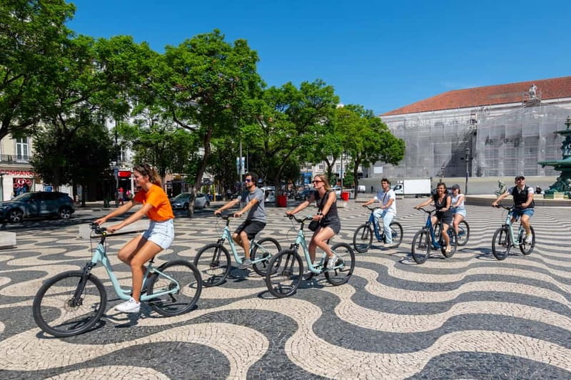 Lisbon Bike Tour: Downhill Downtown Lisbon to Belém - Belém finale: Monument to the Discoveries to Belem Tower