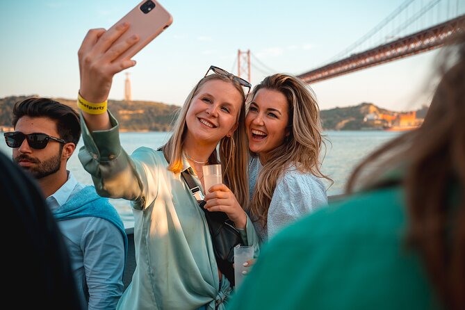 Lisbon Boat Party BIGGEST Sunset Cruise — with Music & Drinks - Where You Board: Doca de Alcântara Norte, Close to Transit