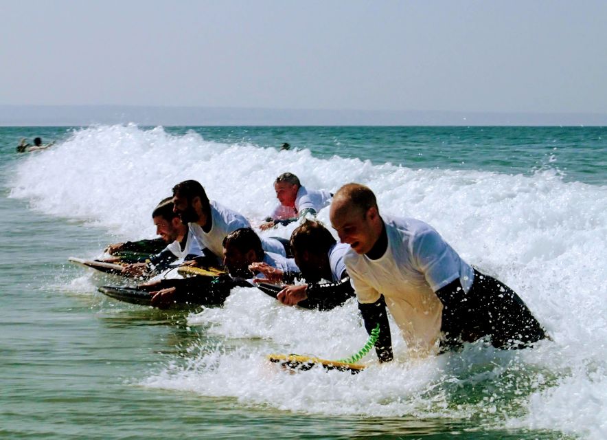 Lisbon Bodyboard Experience - Costa da Caparica fossil cliffs: where the waves do their work