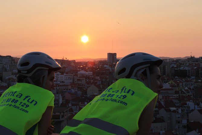 Lisbon By Night Bike Tour - First Big Moment: Riding Up to Miradouro de São Pedro de Alcântara