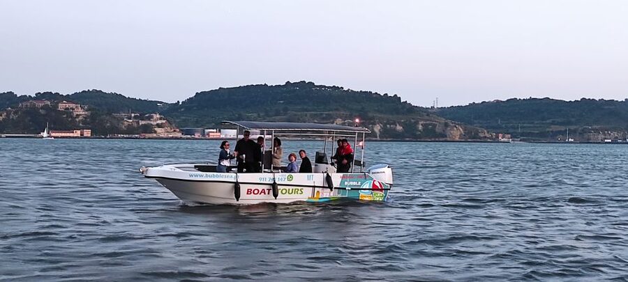 Lisbon: City Boat Cruise Daytime/Sunset/Night with Champagne - Tagus River Views From Belém, the Easiest Lisbon Preview