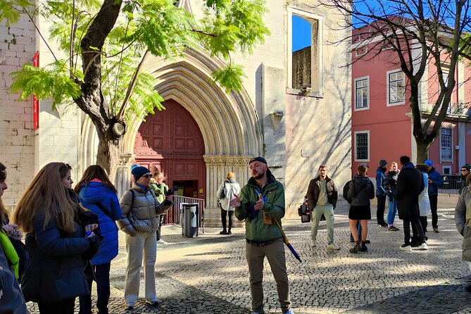 Lisbon City Center Tour - The Unmissable Lisbon - São Domingos and the 1506 memorial, where the tour adds meaning