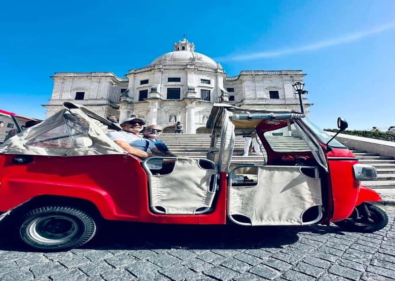 Lisbon: City Highlights Tuk-Tuk Tour with Pickup - Key highlights you’ll feel right away