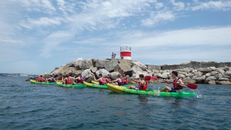 Lisbon: Coast Guided Kayak Tour - Snacks Back on Land at Oeiras
