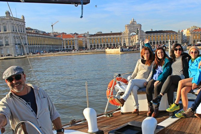 Lisbon: Daylight or Sunset on a Vintage Sailboat - Clube de Padel to the Discoveries Monument: getting your bearings on the water