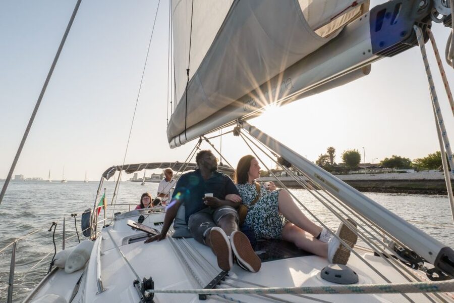 Lisbon: Daytime/Sunset/Night City Sailboat Tour with Drink - Finding PalmaYachts at Doca de Belém, Gate 1