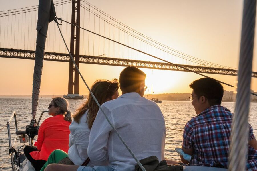 Lisbon: Daytime/Sunset/Night City Sailboat Tour with Drink - Monument to the Discoveries to Belém Tower, the Start of the Story