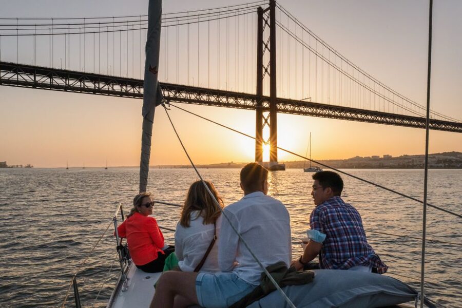 Lisbon: Daytime/Sunset/Night City Sailboat Tour with Drink - Jerónimos Monastery and the Waterfront’s Cultural Backdrop