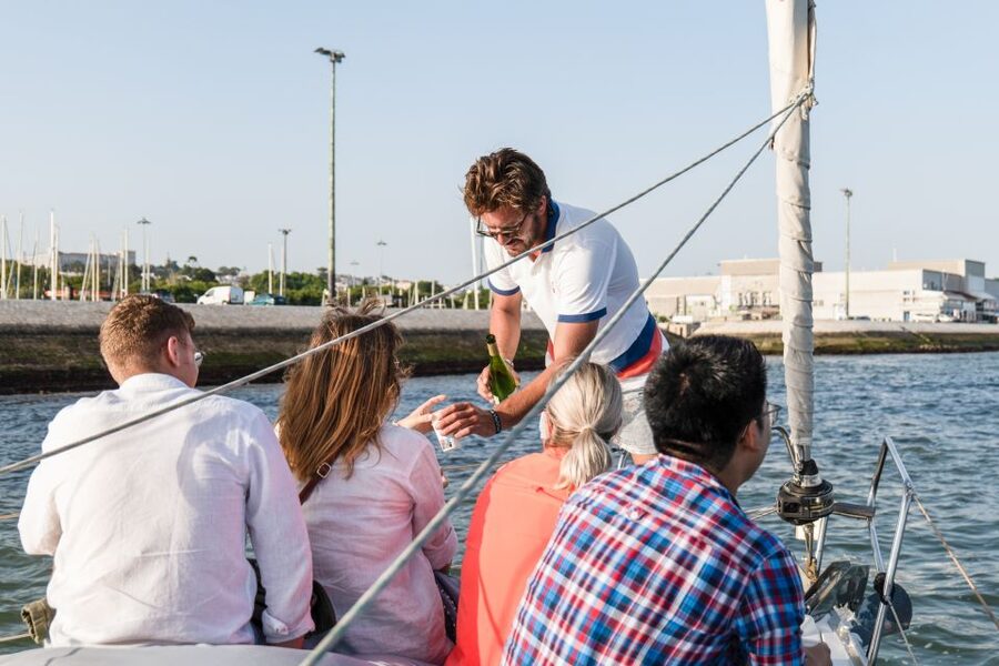 Lisbon: Daytime/Sunset/Night City Sailboat Tour with Drink - What the Crew Actually Does During the 2-Hour Sail