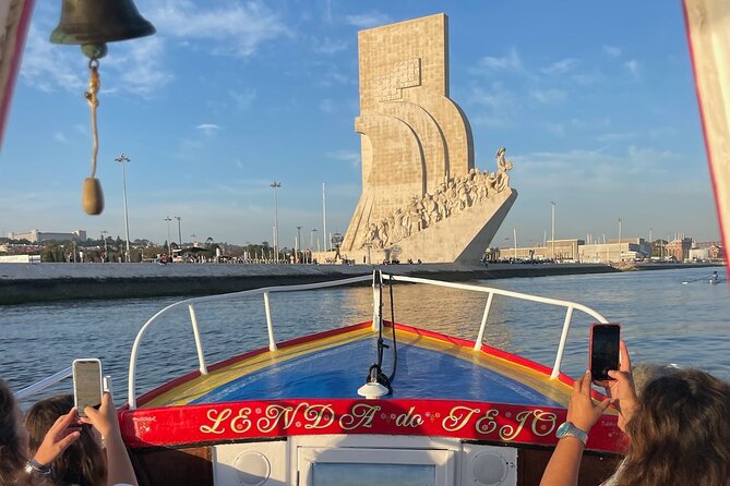 Lisbon Daytime & Sunset Tradicional Boat Tour Sightseeing Cruise - The 25 de Abril Bridge and Cristo Rei, both made for viewpoints