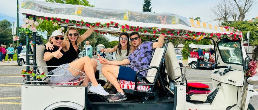 Lisbon: Discover Belem by electric Tuk Tuk - Padrão dos Descobrimentos: a photo stop that actually has meaning