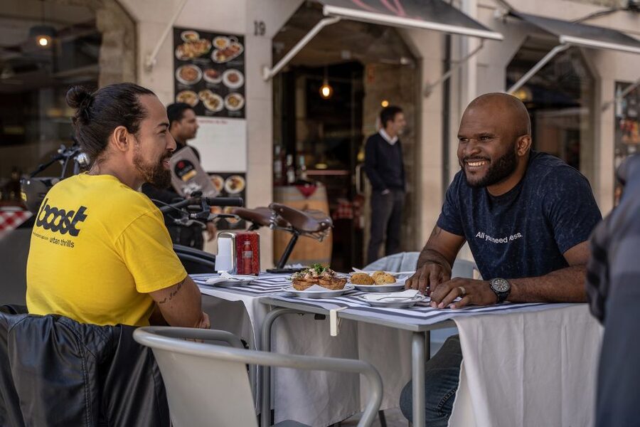 Lisbon: E-Bike Food Tour of Alfama and Old Town - The tasting menu: bifana, custard tarts, codfish cakes, and ginja