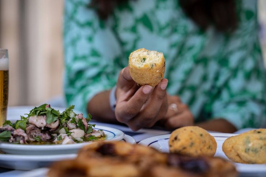 Lisbon: E-Bike Food Tour of Alfama and Old Town - Guides, small groups, and safety on narrow streets