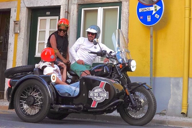 Lisbon El Cristo-Rei - Private Vintage Sidecar Tour - The 25th of April Bridge story, plus why crossing by sidecar hits different