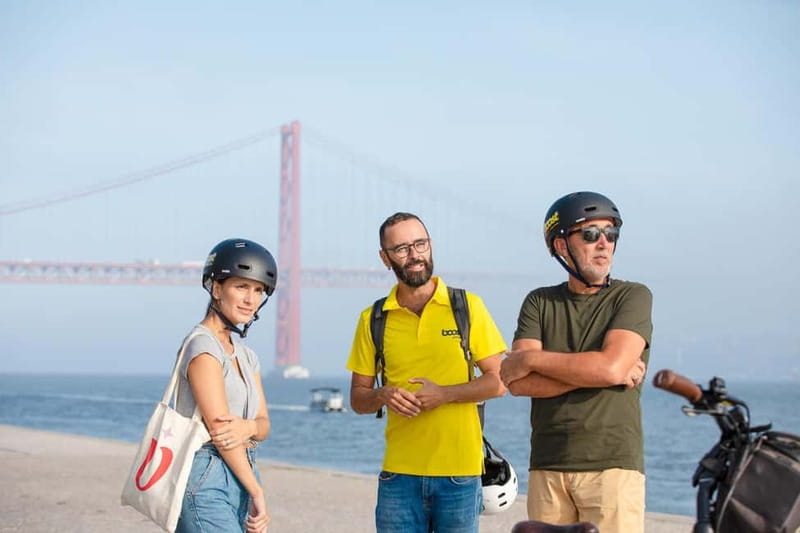 Lisbon: Electric Bike Tour by the River to Belém - MAAT pass-by and the contrast between old Lisbon and new design