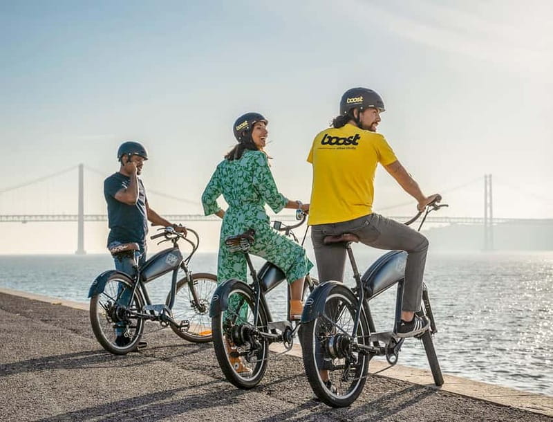 Lisbon: Electric Bike Tour by the River to Belém - Commerce Square start, then straight to Lisbon’s waterfront story