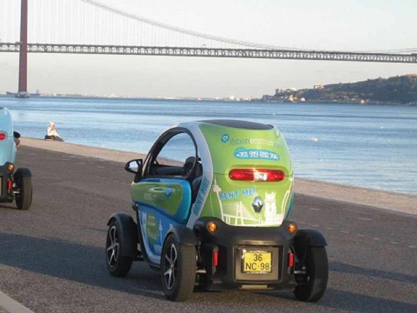 Lisbon: Electric Car Discovery Tour & GPS Audio Guide - Baixa by Electric Car: Cafés, Shopping Streets, and Photo Timing