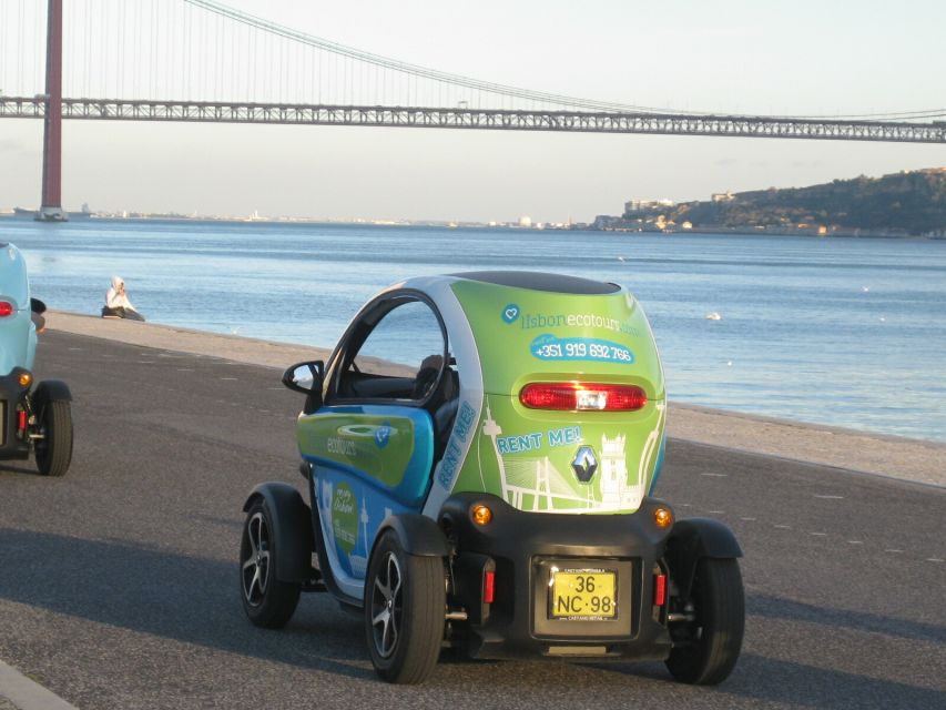 Lisbon: Electric Car Moorish Tour with GPS Audio Guide - Praça Luís de Camões: the photo stop that sets you up for the old-city climb