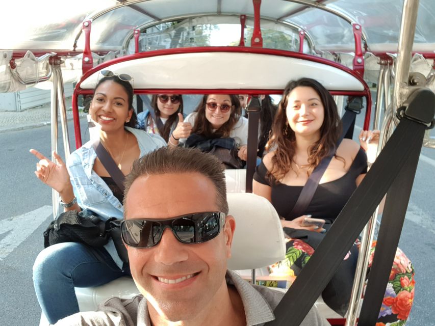 Lisbon: Electric Tuk Tuk Private Tour of the Seven Hills - Rossio to Santa Justa, plus the “stairs without the stairs” moments