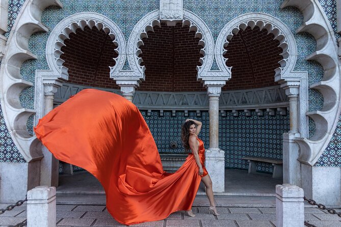 Lisbon Flying Dress & Fashion Photoshoot at iconic places - Your photo package: what 15 edited images really means