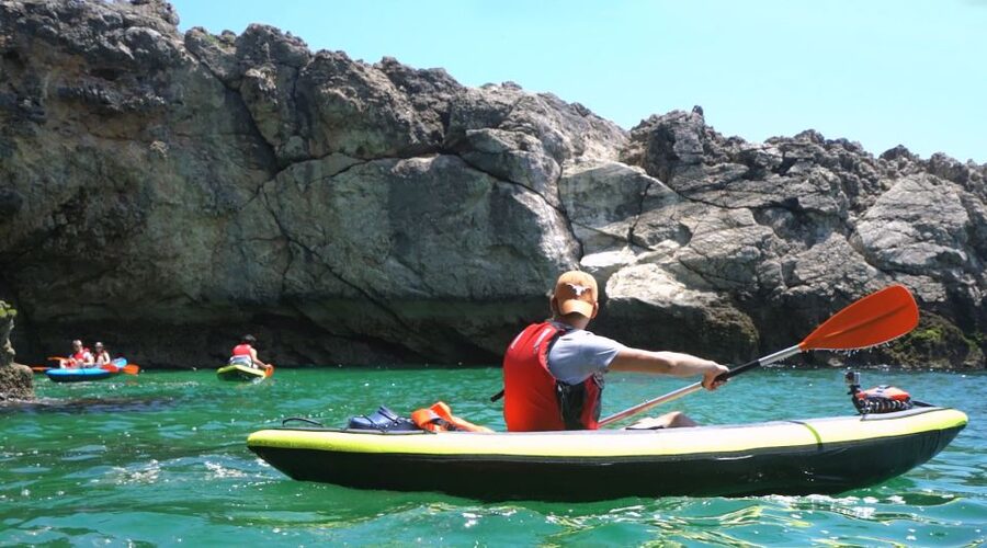 Lisbon: Full-Day Kayak Tour with Picnic and Transfer - The Secret Wild Beach Stop, Picnic Lunch, and Beach Games