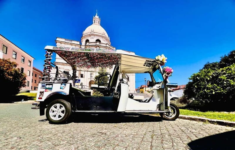 Lisbon: Guided Sightseeing Tour by Tuk Tuk - The route flow: from riverside orientation to hillside viewpoints
