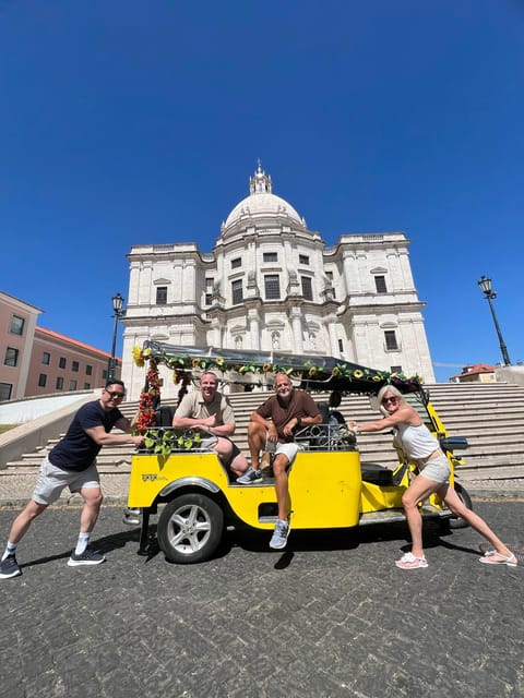 Lisbon:Half-day Guided Tuk Tuk Tour OldTown CityCenter Belem - Key highlights worth your attention