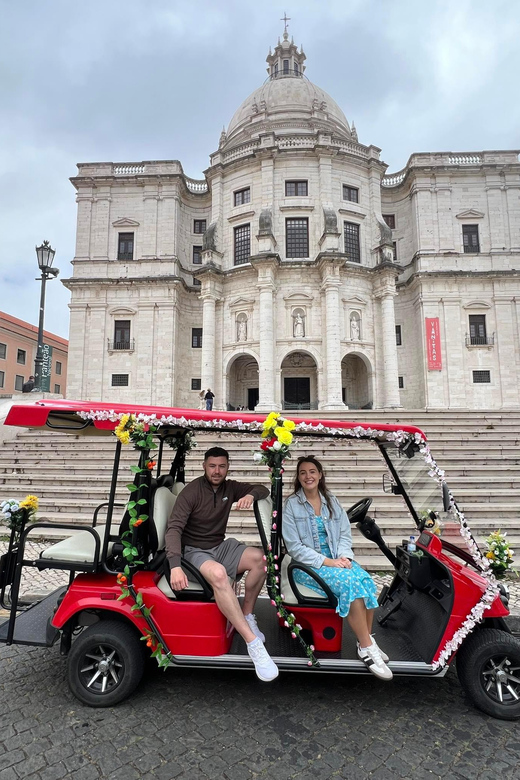 Lisbon:Half-day Guided Tuk Tuk Tour OldTown CityCenter Belem - Lisbon Cathedral and the Graça viewpoint route: iconic sights plus smart uphill views