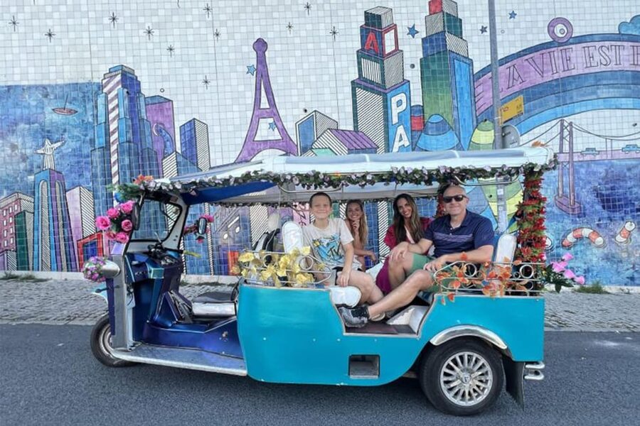 Lisbon:Half-day Guided Tuk Tuk Tour OldTown CityCenter Belem - Rossio Square to Santa Justa Lift: where your Lisbon map starts to click