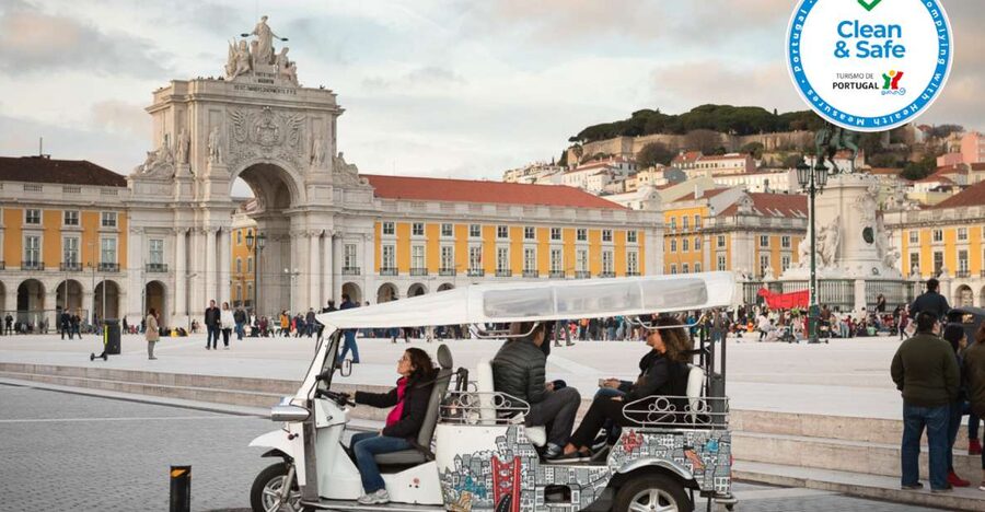 Lisbon: Half-Day Private Guided Tuk-Tuk Tour - Baixa, the Cathedral, and Portas do Sol: Lisbon’s classic opener