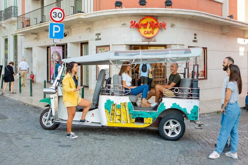 Lisbon: Half-Day Private Tuk Tuk Tour - Meeting at Hard Rock Cafe or the cruise terminal kiosk