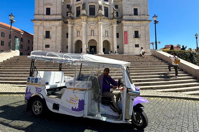 Lisbon Half Day Tour: Alfama & Belém by Tuk Tuk (Always Private) - Alfama viewpoints and the Cathedral area: Sé, Roman theatre, Portas do Sol
