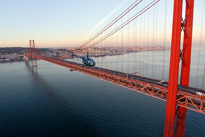 Lisbon Helicopter Flight: City & Coastline Views - The 10-minute helicopter route: from Belém views to a Tagus River overview