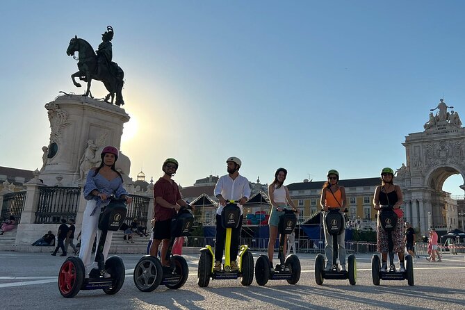 Lisbon Highlights Guided Segway Tour - Cais das Colunas pier: sunset-ready Tagus vibes