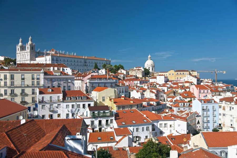 Lisbon: Jewish History Private Tour - Miradouro da Senhora do Monte, your quick map of Lisbon