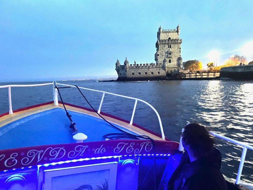 Lisbon: Live Guided Traditional Boat Sightseeing Cruise Tour - Stop-by-Stop: What You See on the Tagus Route