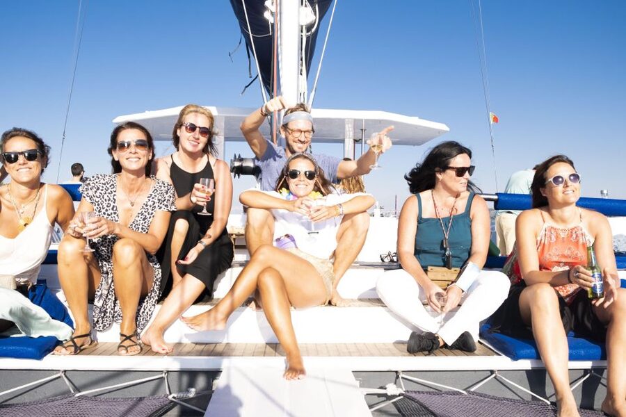 Lisbon: Luxury Private Sailing Boat Cruise on River Tagus - Getting on board at Doca do Bom Sucesso, dock 3