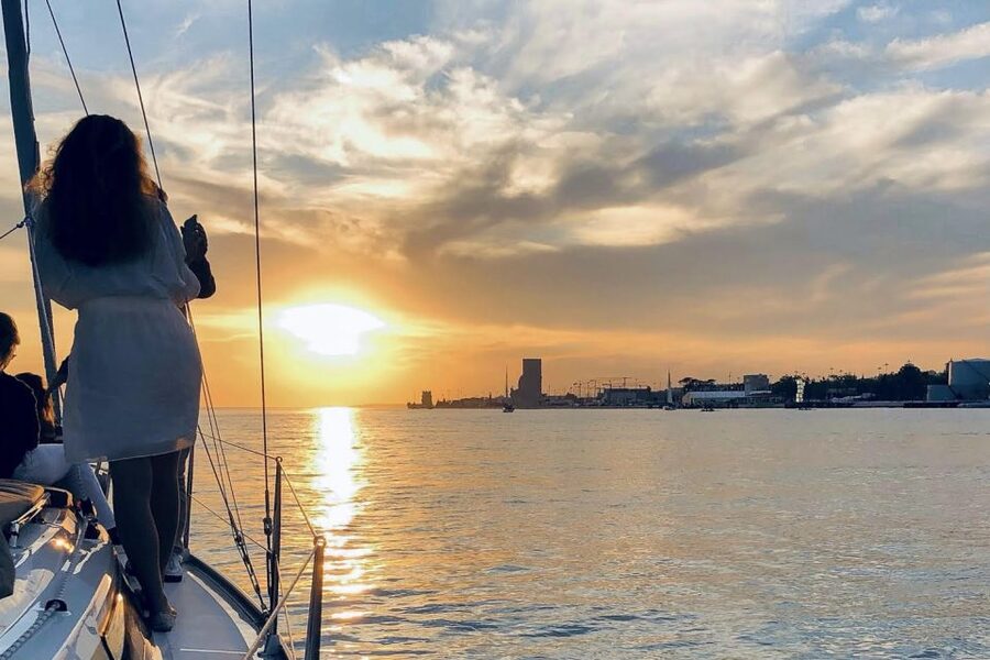 Lisbon: Luxury Private Sailing Boat Cruise on River Tagus - The Tagus River segment: Belém to Terreiro do Paço riverfront views