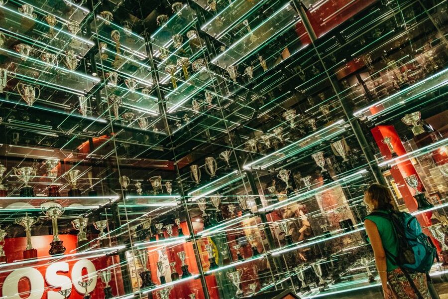 Lisbon: Luz Stadium Tour & SL Benfica Museum Ticket w/Scarf - The stadium loop: models, stands, and viewpoints