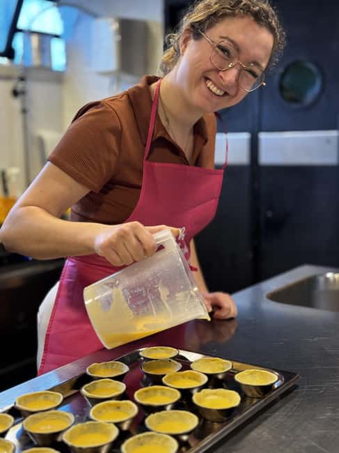 Lisbon: Pastel de Natal Pastry Class - What you actually do: pastry, custard, and the chef-led workflow
