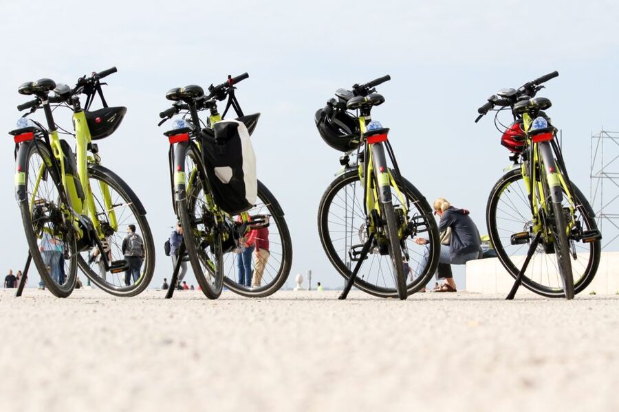 Lisbon: Portuguese Petiscos Tasting Tour by E-Bike - Starting at Largo Severa, then getting bike-ready fast
