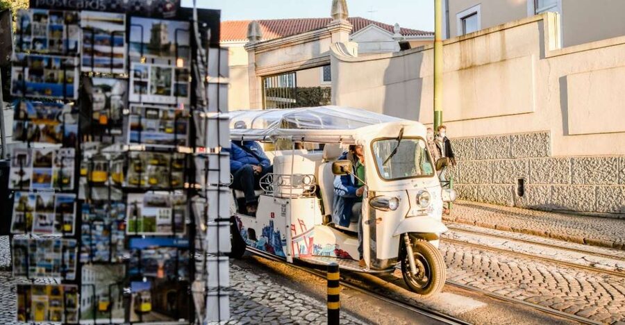 Lisbon: Private Historic Tour by Eco Tuk Tuk - The viewpoint stop that usually steals the show