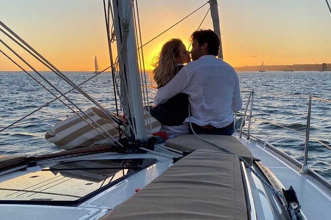 Lisbon Private Luxury Boat Tour with Welcome Drink - Belém front row: Torre de Belém and the Discoveries era