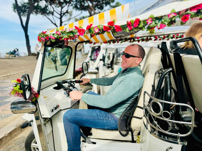 Lisbon: Private Sightseeing Tour by Tuk-Tuk - Santa Luzia, Portas do Sol, and Senhora do Monte viewpoints