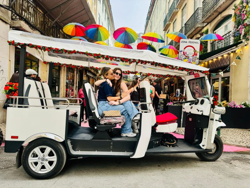 Lisbon: Private Sightseeing Tour by Tuk-Tuk - Pink Street photos and the color you will remember