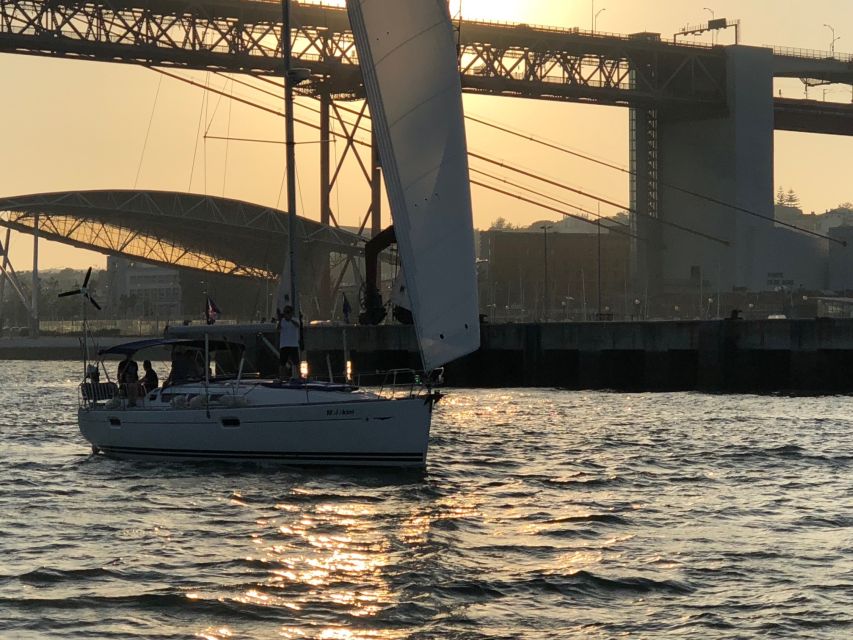Lisbon: Private Sunset Sailing Tour with Champagne - Cruising the South Bank: Forts, Old Regime Sites, and the Big Bridge Moment