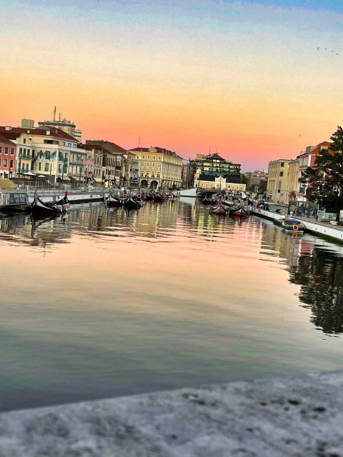 Lisbon: Private Transfer to Porto with stops until 3 cities - Aveiro’s canals and moliceiro boat: where the day slows down